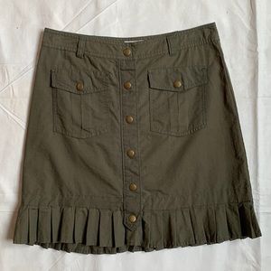 Army Green Skirt